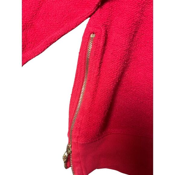 Sundry Anthropologie Pullover Crewneck Sweater Zipper Detail Preppy‎ Casual - Picture 3 of 8